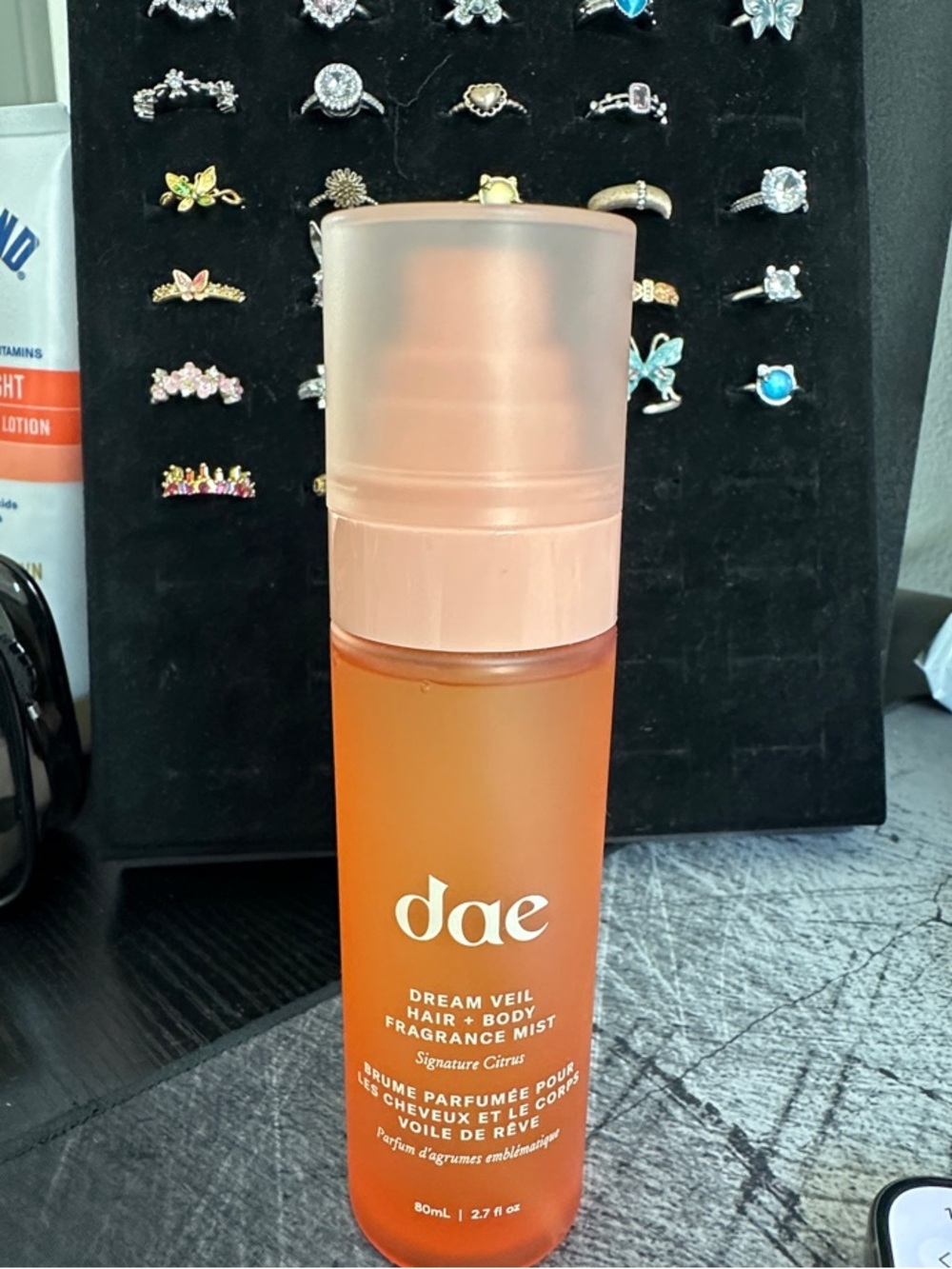 dae Dream Veil Hair + Body Fragrance Mist — Orange